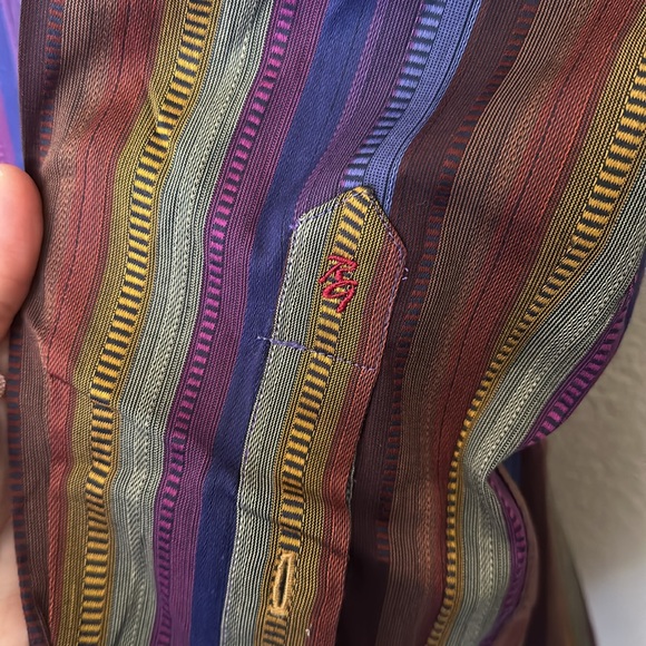 Robert Graham Knowledge Wisdom Truth Button Down with Embroidery - Picture 5 of 7